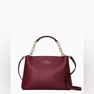 NWT Kate Spade Aubrey chain top handle satchel